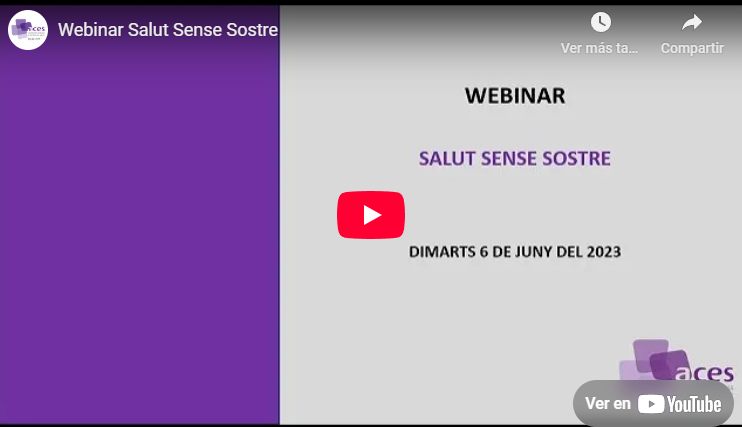 Webinar Salut Sense Sostre